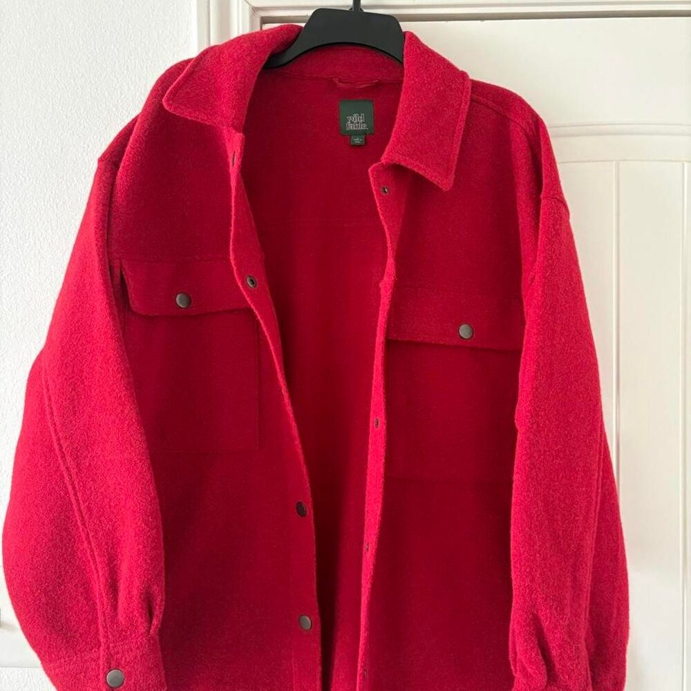 Wild-fable Women's Red Jacket